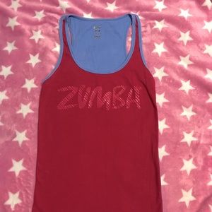 Zumba racer back tank